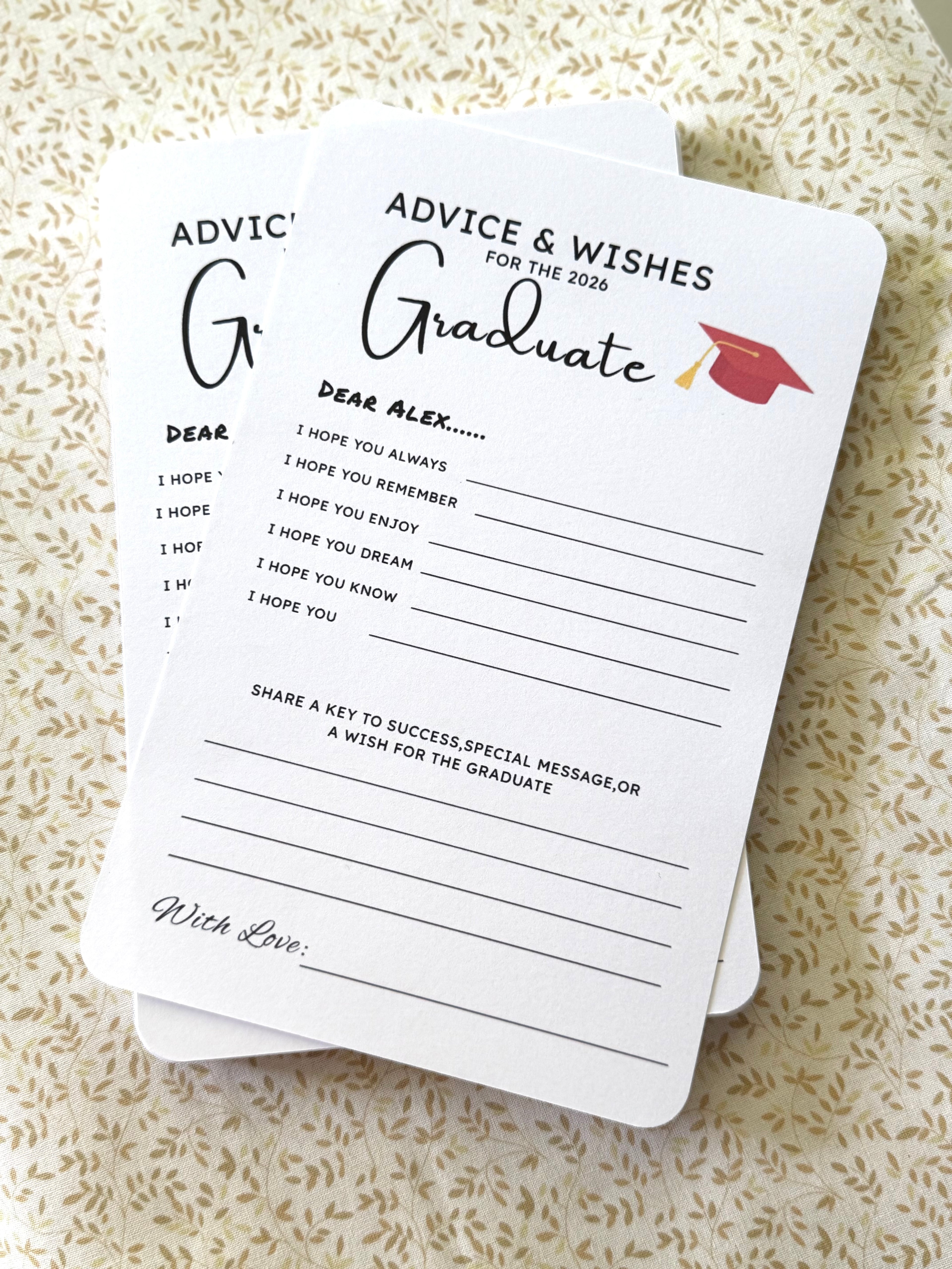 Advice & Wishes Cards
